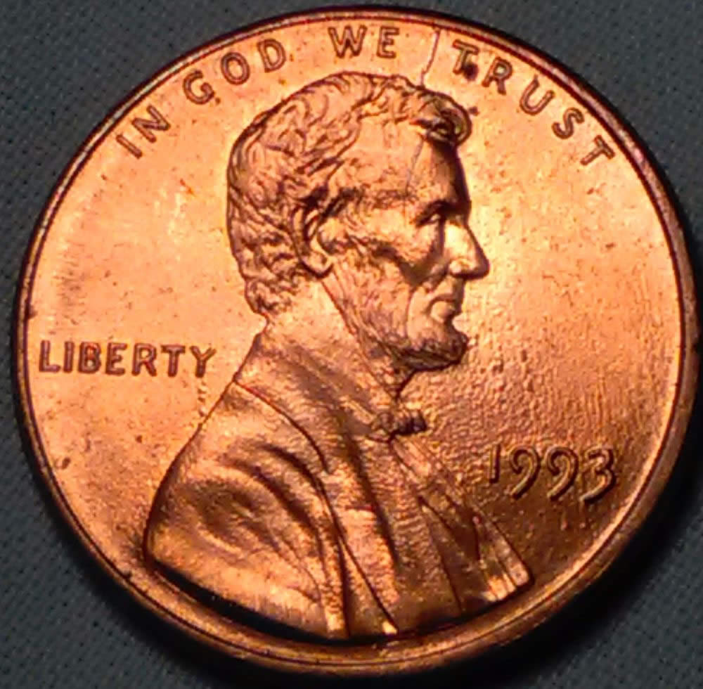 1993-P-Lincoln-Cent-With-Nice-
